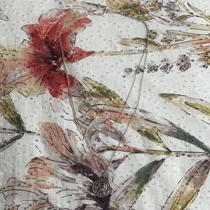 Double chain coin necklace